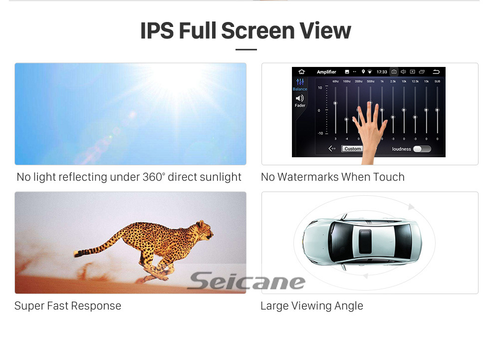 Seicane OEM Android 11.0 for FAW Haima M3 Radio with Bluetooth 10.1 inch HD Touchscreen GPS Navigation System Carplay support DSP
