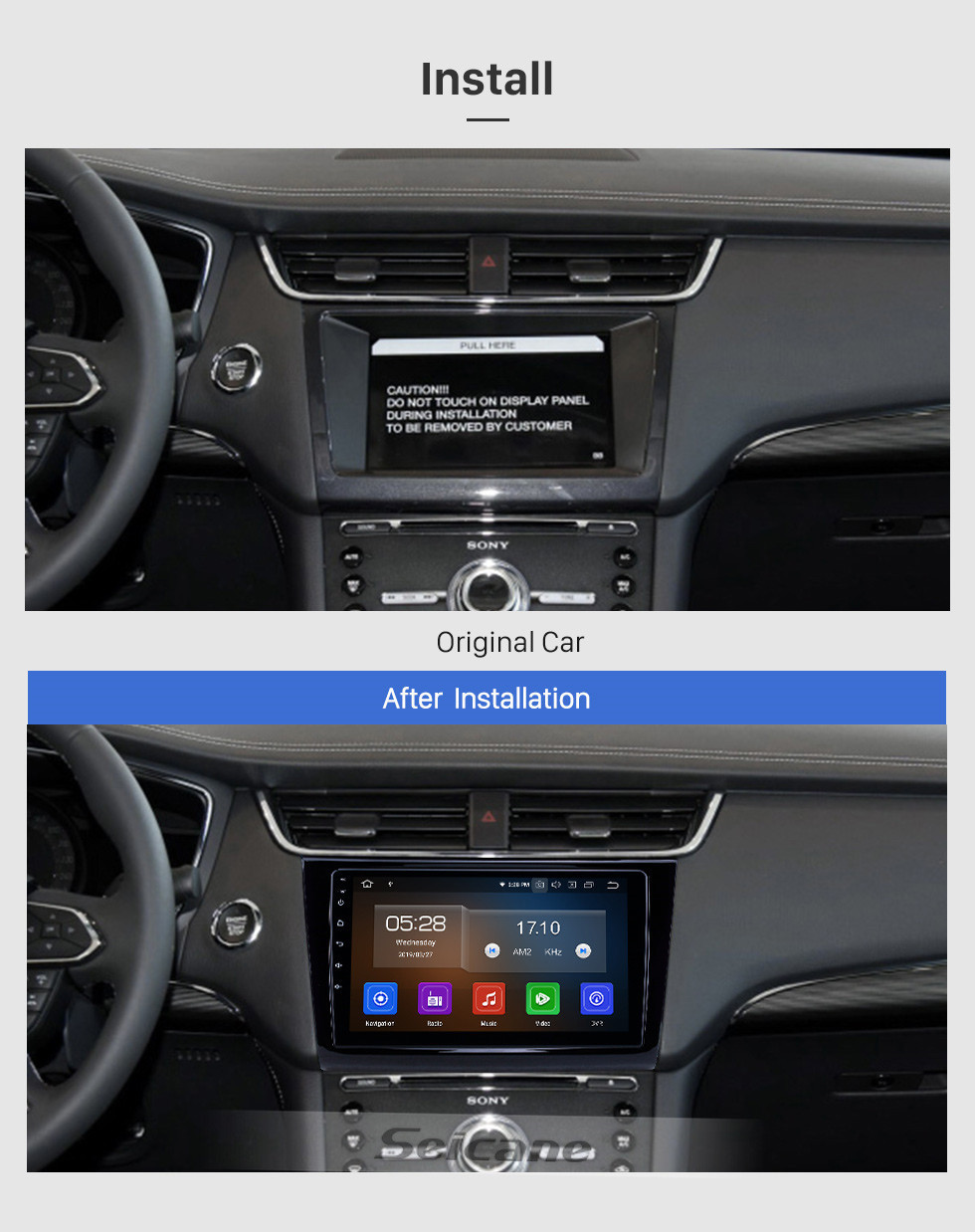 Seicane OEM 9 polegada Android 11.0 para 2015-2018 Ford Taurus Bluetooth HD Touchscreen Navegação GPS Rádio Carplay suporte TPMS TV Digital Seicane OEM 9 polegada Android 11.0 para 2015-2018 Ford Taurus Bluetooth HD Touchscreen Navegação GPS Rádio Carplay suporte TPMS TV Digital