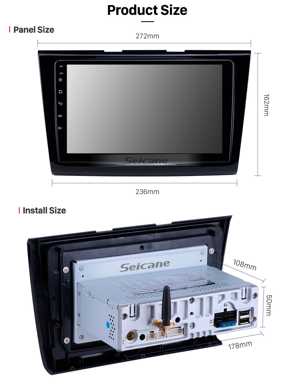 Seicane OEM 9 polegada Android 11.0 para 2015-2018 Ford Taurus Bluetooth HD Touchscreen Navegação GPS Rádio Carplay suporte TPMS TV Digital Seicane OEM 9 polegada Android 11.0 para 2015-2018 Ford Taurus Bluetooth HD Touchscreen Navegação GPS Rádio Carplay suporte TPMS TV Digital