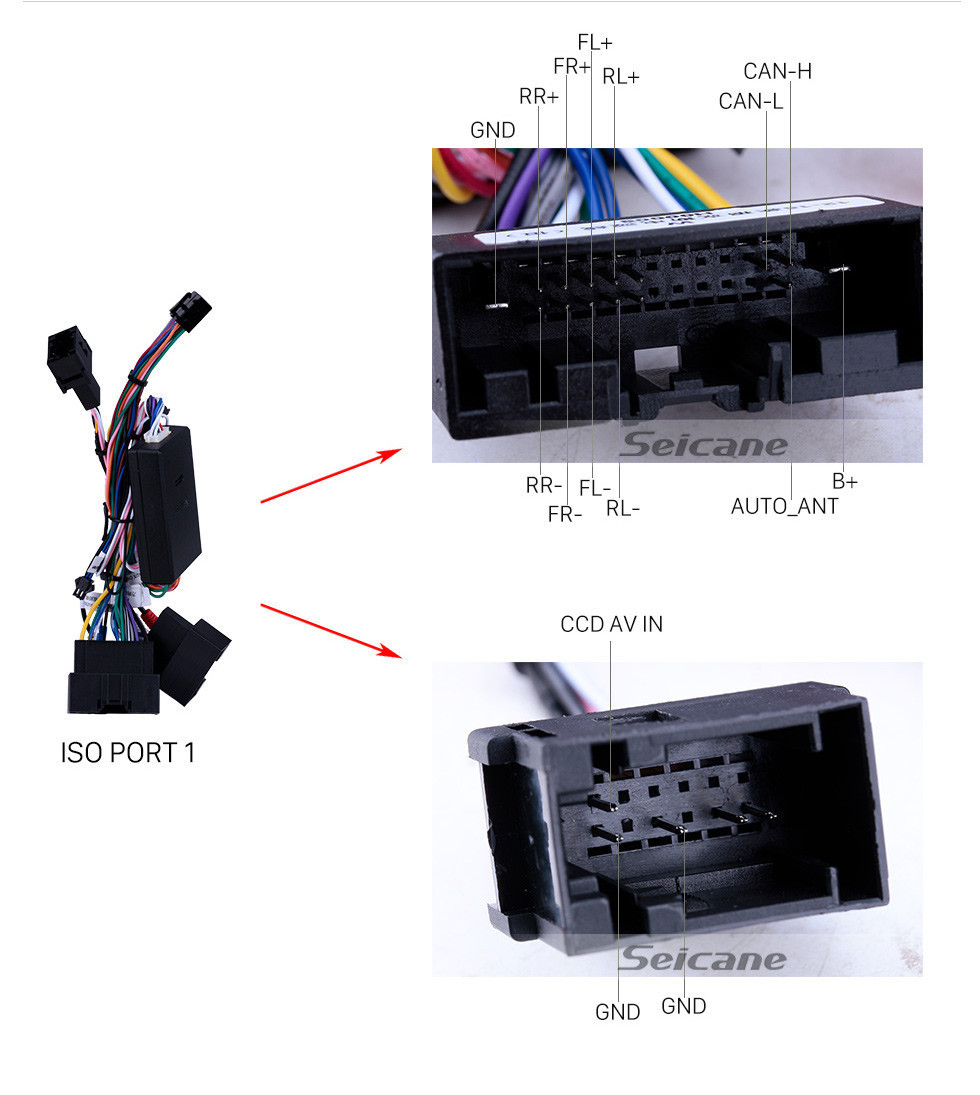 Seicane OEM 9 pouces Android 11.0 pour 2015-2018 Ford Taurus Bluetooth HD à écran tactile GPS Navigation Radio support Carplay TPMS Digital TV