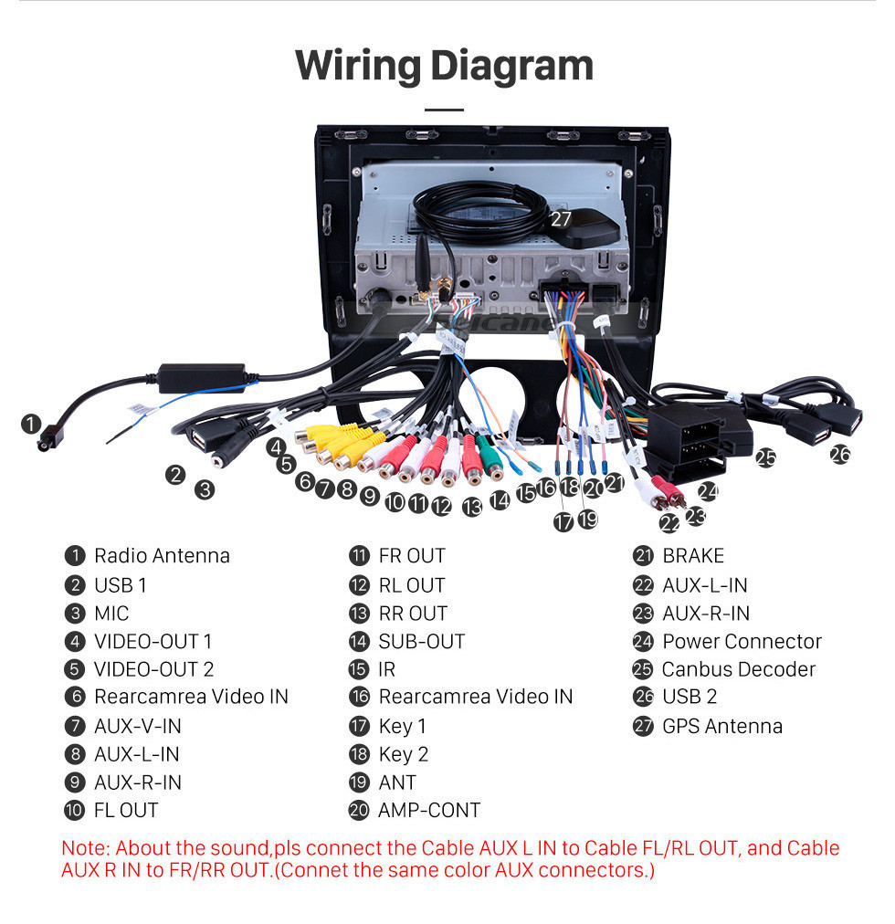 Seicane 10,1-дюймовый Android 11.0 GPS-навигатор для Volkswagen Bora 2006-2010 гг. A / C с сенсорным экраном HD Carplay Поддержка Bluetooth 1080P