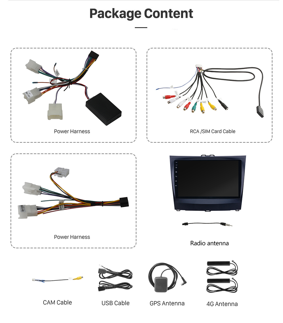 Seicane OEM 9 дюймов Android 11.0 для 2014-2015 BYD L3 Bluetooth HD с сенсорным экраном GPS-навигаторы Радио Carplay с поддержкой 1080P TPMS