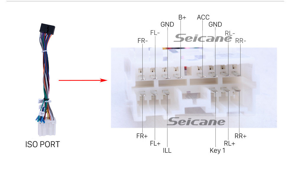 Seicane Écran tactile HD 9 pouces Android 11.0 pour Jing Yi xl Manuel 2008-2012 Radio Système de navigation GPS Prise en charge Bluetooth Carplay Caméra de recul