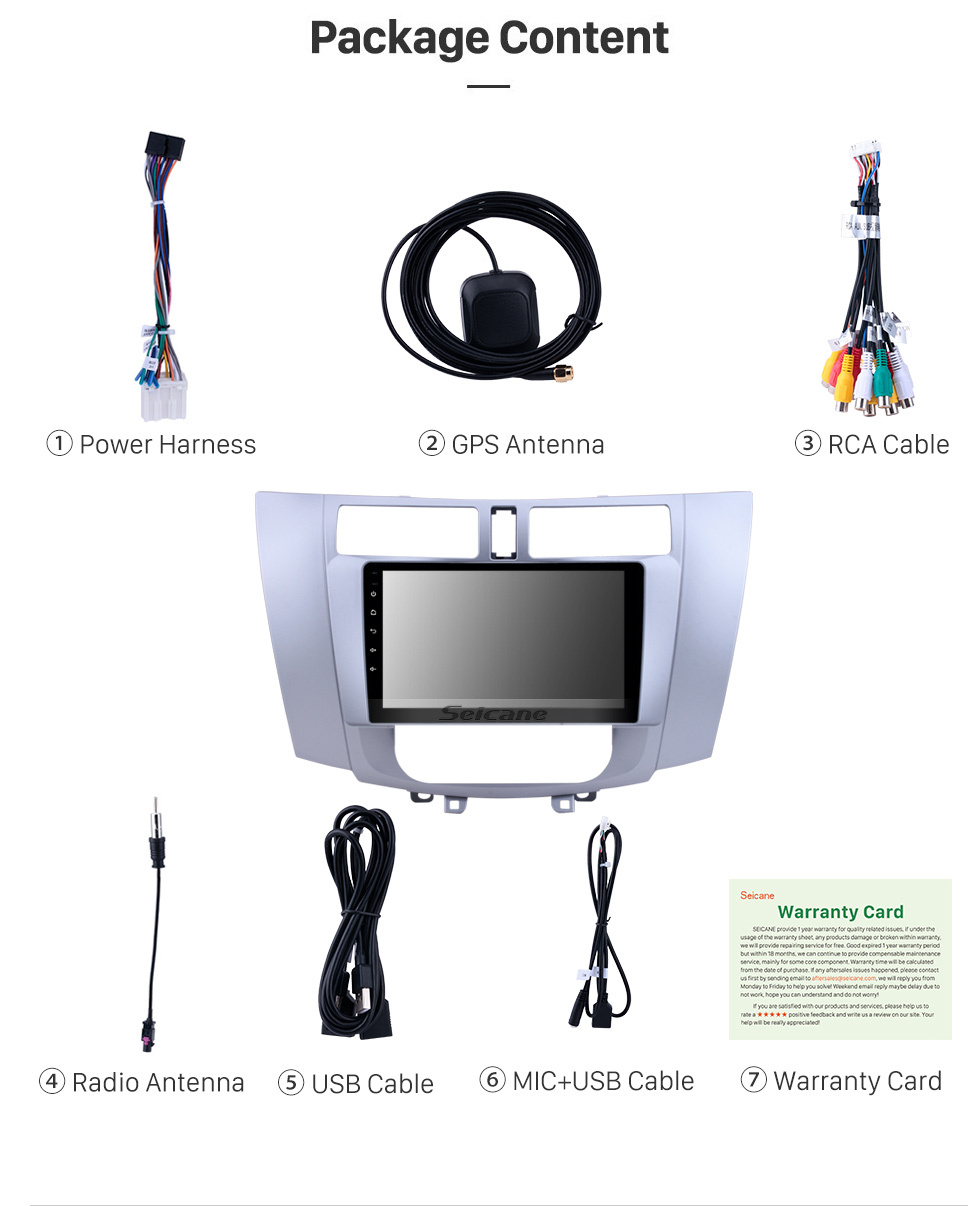 Seicane Tela sensível ao toque HD de 9 polegadas Android 11.0 para Jing Yi xl Manual 2008-2012 Rádio Sistema de navegação GPS Suporte para carplay Bluetooth Câmera de backup