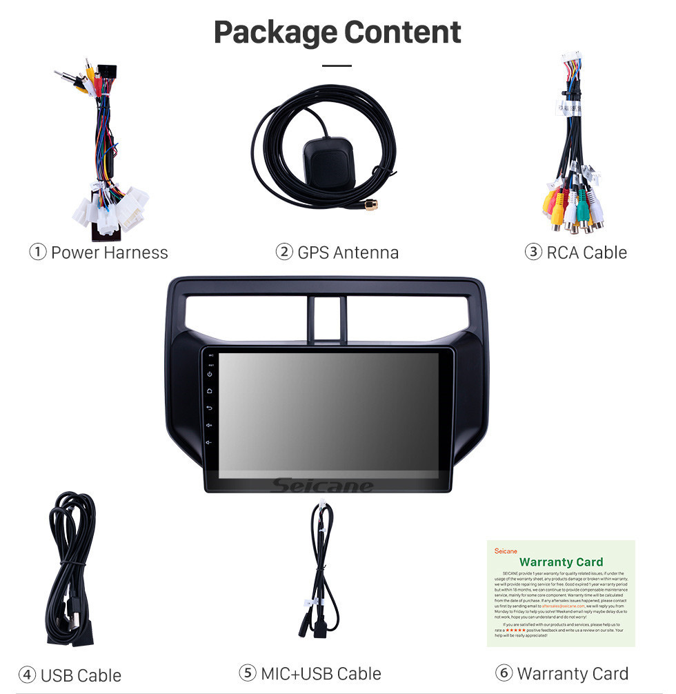 Seicane HD Touchscreen 2010-2019 Toyota Rush Android 11.0 9 inch GPS Navigation Radio Bluetooth WIFI AUX Carplay support DAB+ OBD2 DVR Seicane HD Touchscreen 2010-2019 Toyota Rush Android 11.0 9 inch GPS Navigation Radio Bluetooth WIFI AUX Carplay support DAB+ OBD2 DVR