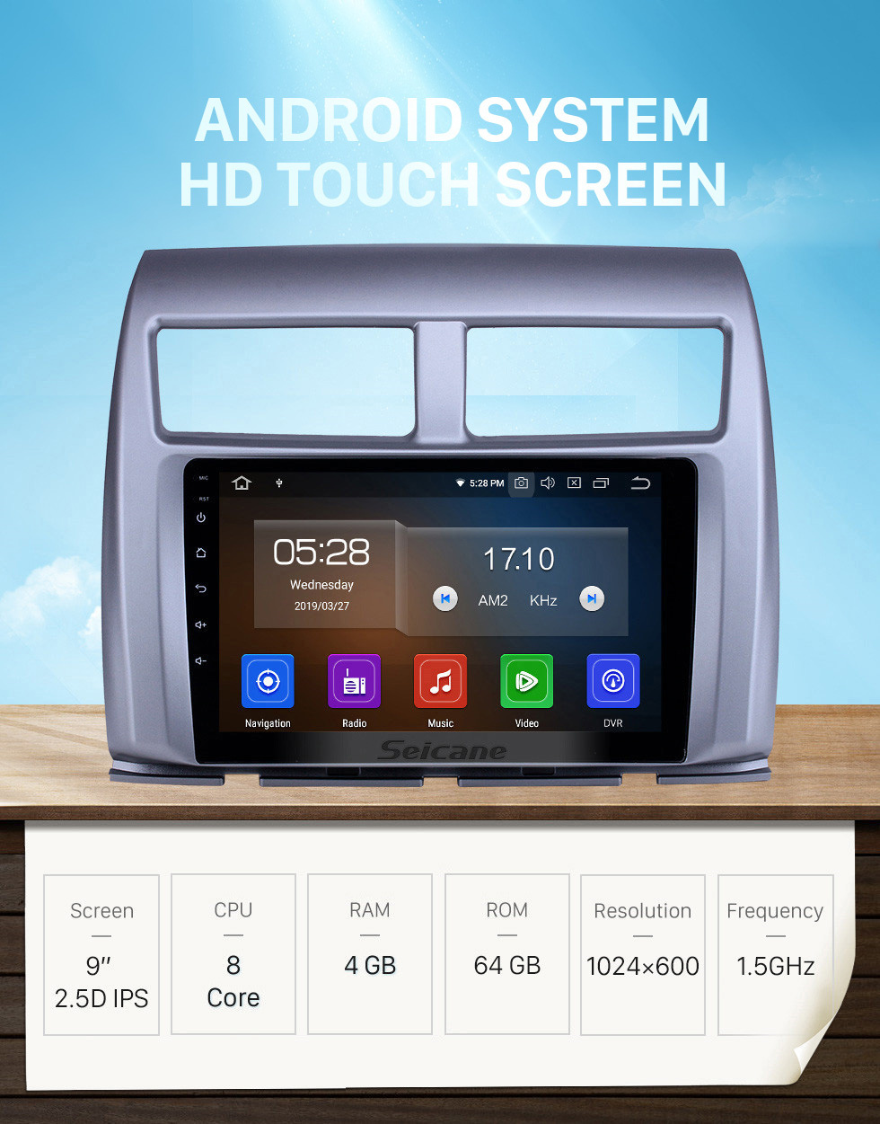 Seicane HD Touchscreen 2015-2017 Proton Myvi Android 11.0 9 inch GPS Navigation Radio Bluetooth WIFI AUX USB Carplay support DAB+ DVR OBD2