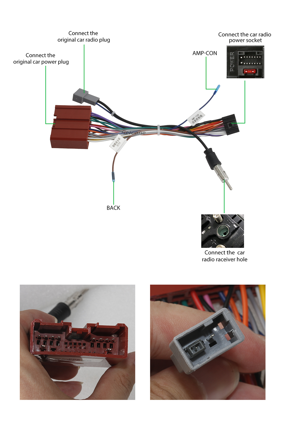 Seicane 2006-2010 Ford Everest / Ranger Mazda BT-50 Android 11.0 9-дюймовый GPS-навигация Радио Bluetooth HD Сенсорный экран Поддержка Carplay Резервная камера