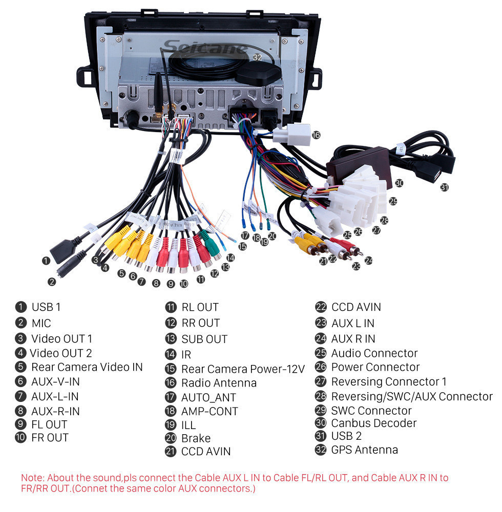 Seicane Сенсорный экран HD для Toyota Prius RHD 2009-2013 Android 11.0 9-дюймовый GPS-навигатор Радио Bluetooth WIFI Поддержка Carplay android auto