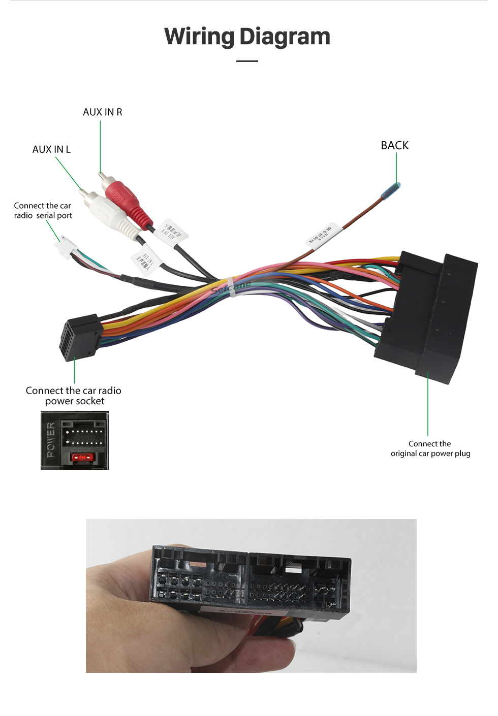 Seicane 2010-2013 Kia Soul Android 11.0 9 pulgadas GPS Navegación Radio Bluetooth HD Pantalla táctil WIFI USB Carplay compatible Cámara de respaldo