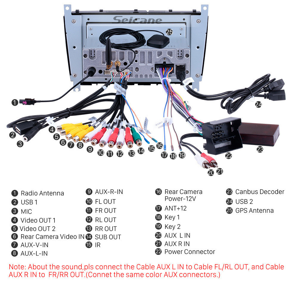 Seicane Android 12.0 Car Radio DVD GPS System for 2004-2011 Mercedes Benz C Class W203 C180 C200 C220 C230 with 4G WiFi AM FM Radio Bluetooth Mirror Link OBD2 AUX DVR Seicane Android 12.0 Car Radio DVD GPS System for 2004-2011 Mercedes Benz C Class W203 C180 C200 C220 C230 with 4G WiFi AM FM Radio Bluetooth Mirror Link OBD2 AUX DVR