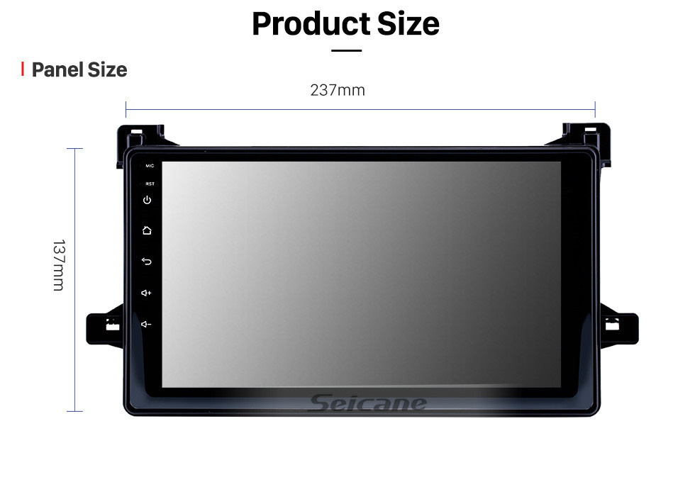 Seicane 2016 Toyota Prius Android 13.0 Radio de navigation GPS 9 pouces Bluetooth AUX HD Écran tactile Prise en charge USB Carplay TPMS DVR Télévision numérique Caméra de recul Seicane 2016 Toyota Prius Android 13.0 Radio de navigation GPS 9 pouces Bluetooth AUX HD Écran tactile Prise en charge USB Carplay TPMS DVR Télévision numérique Caméra de recul