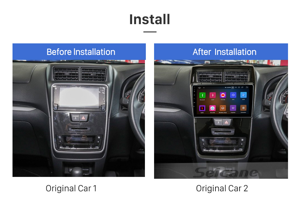 Seicane 9 Inch GPS Car Radio for 2019 TOYOTA AVANZA with Android 11.0 System HD Touchscreen Carplay Bluetooth WIFI support Digital TV Rear View Camera Seicane 9 Inch GPS Car Radio for 2019 TOYOTA AVANZA with Android 11.0 System HD Touchscreen Carplay Bluetooth WIFI support Digital TV Rear View Camera