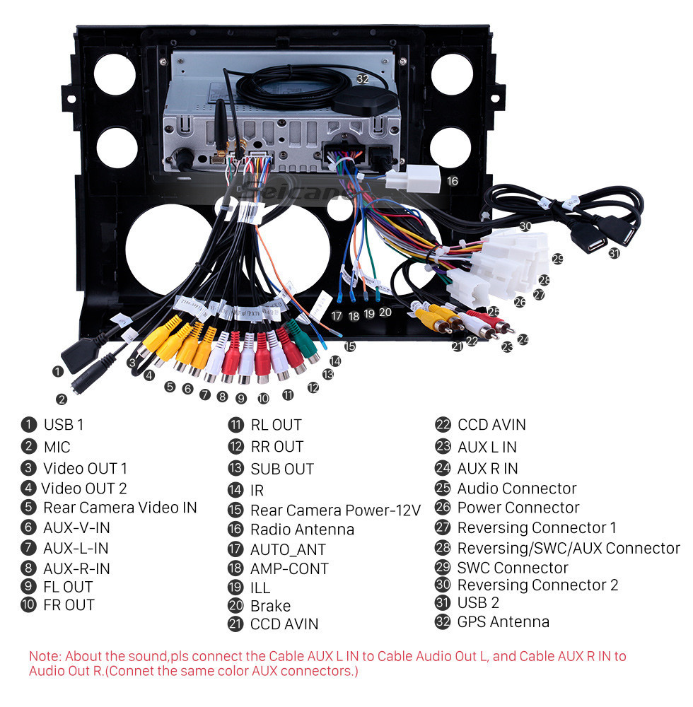 Seicane Android 12.0 para Toyota FJ Cruiser Radio 9 pulgadas Sistema de navegación GPS con Bluetooth HD Pantalla táctil Carplay compatible con SWC