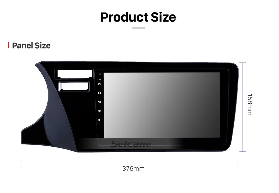 Seicane 2014-2017 Honda City LHD Android 13.0 9 inch GPS Navigation Radio Bluetooth HD Touchscreen USB Carplay Music support TPMS DAB+ 1080P Video Mirror Link Seicane 2014-2017 Honda City LHD Android 13.0 9 inch GPS Navigation Radio Bluetooth HD Touchscreen USB Carplay Music support TPMS DAB+ 1080P Video Mirror Link