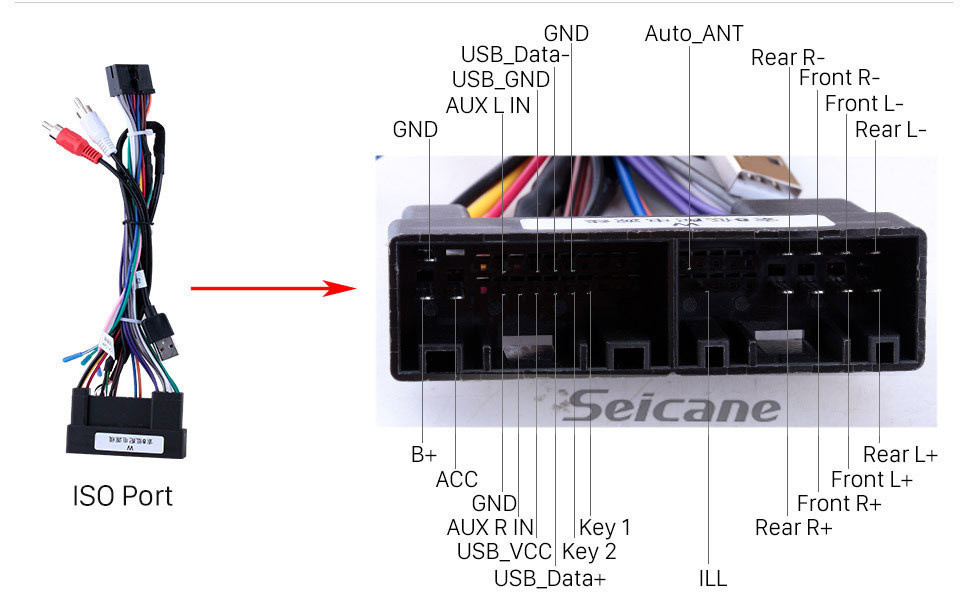 Seicane Radio Android 11.0 de 10.1 pulgadas para 2007-2010 Ford Mondeo-Zhisheng Auto A / C Bluetooth HD Pantalla táctil Navegación GPS Soporte USB Carplay TPMS OBD2