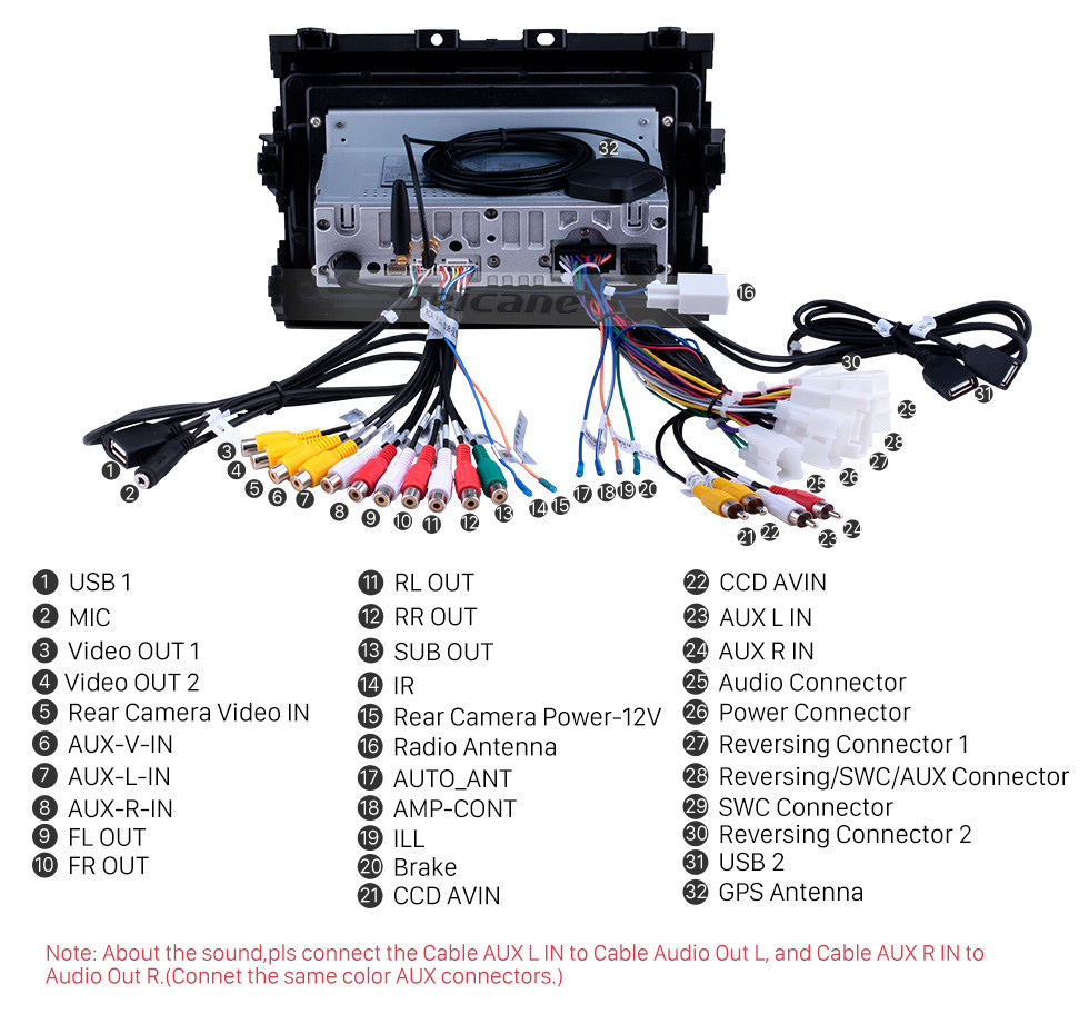 Seicane Pantalla táctil HD 2006-2012 Toyota Previa Android 11.0 9 pulgadas Navegación GPS Radio Bluetooth USB Carpeta WIFI Música Ayuda AUX. TPMS TV digital OBD2