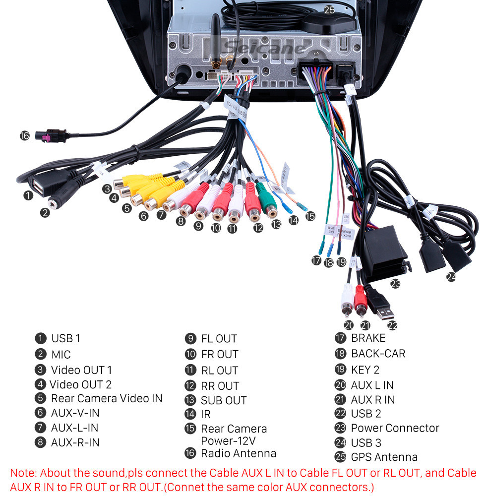 Seicane Radio Android 11.0 de 9 pulgadas para Hyundai i20 RHD 2018-2019 con GPS Navegación HD Pantalla táctil Bluetooth Soporte de sistema de audio Carplay Cámara de visión trasera TPMS