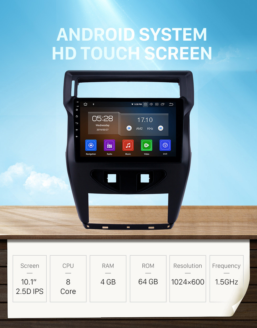 Seicane 10.1 polegadas Android 11.0 Rádio para 2012 Citroen C4-QUATRE com HD Touchscreen Navegação GPS Bluetooth suporte DVR TPMS controle de volante 4G WIFI