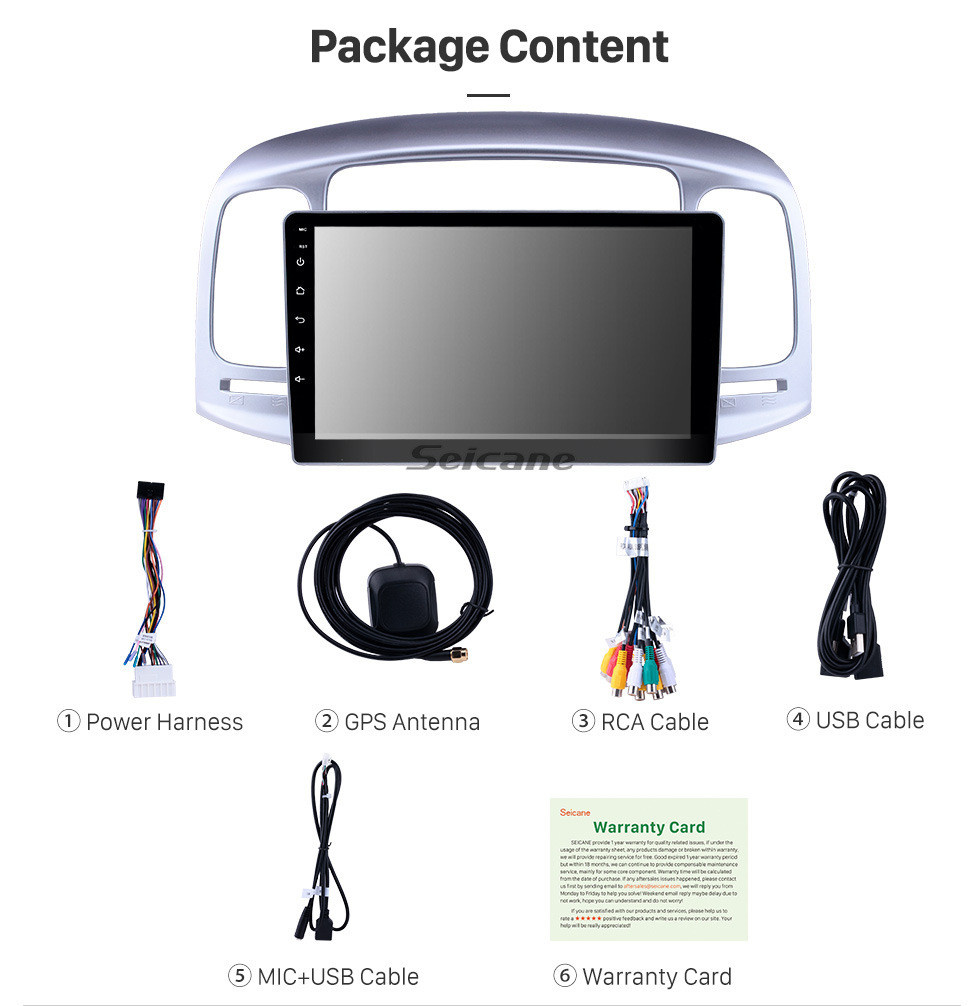 Seicane Aftermarket GPS Navigation Radio for 2006-2011 Hyundai Accent Android 11.0 9 inch Head Unit Audio with Carplay Bluetooth WIFI AUX support SWC TPMS Seicane Aftermarket GPS Navigation Radio for 2006-2011 Hyundai Accent Android 11.0 9 inch Head Unit Audio with Carplay Bluetooth WIFI AUX support SWC TPMS