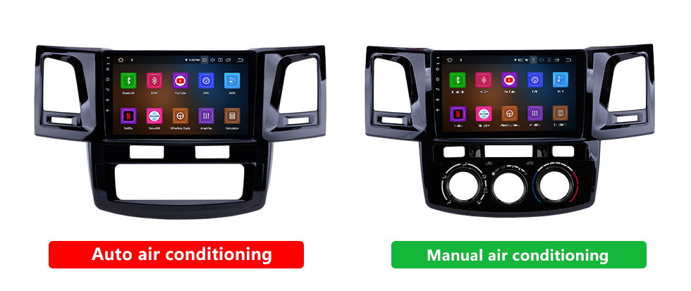 Seicane OEM 9 inch Android 13.0 GPS Navigation Radio for 2008-2014 Toyota Fortuner/Hilux Bluetooth HD Touchscreen Carplay USB support DVR Digital TV Seicane OEM 9 inch Android 13.0 GPS Navigation Radio for 2008-2014 Toyota Fortuner/Hilux Bluetooth HD Touchscreen Carplay USB support DVR Digital TV