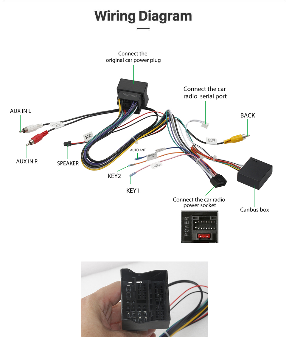 Seicane 10.1 pulgadas HD Pantalla táctil Radio Sistema de navegación GPS Android 11.0 para 2015 2016 2017 SKODA Octavia Soporte UV Control del volante Cámara de respaldo Bluetooth 3G / 4G WIFI USB DVR OBD2