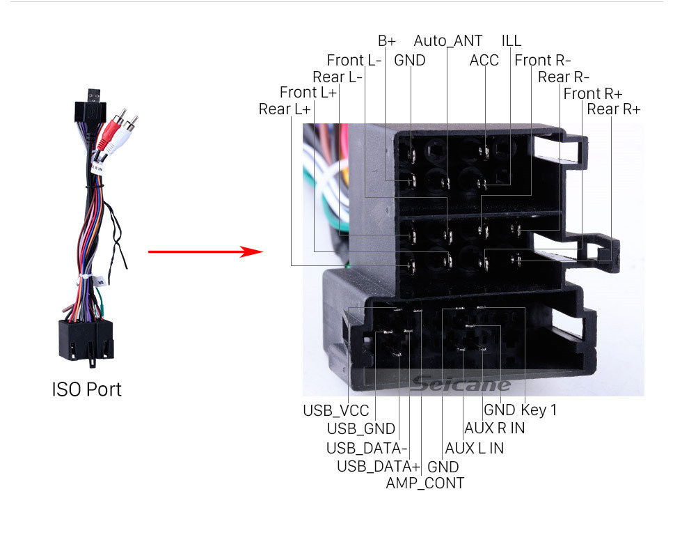 Seicane Système de navigation Android 11.0 de rechange Radio pour 2014 2015 Hyundai i20 avec liaison par miroir GPS HD 1024 * écran tactile OBD2 DVR Caméra de recul TV 1080P Vidéo 3G WIFI Commande au volant Bluetooth USB SD