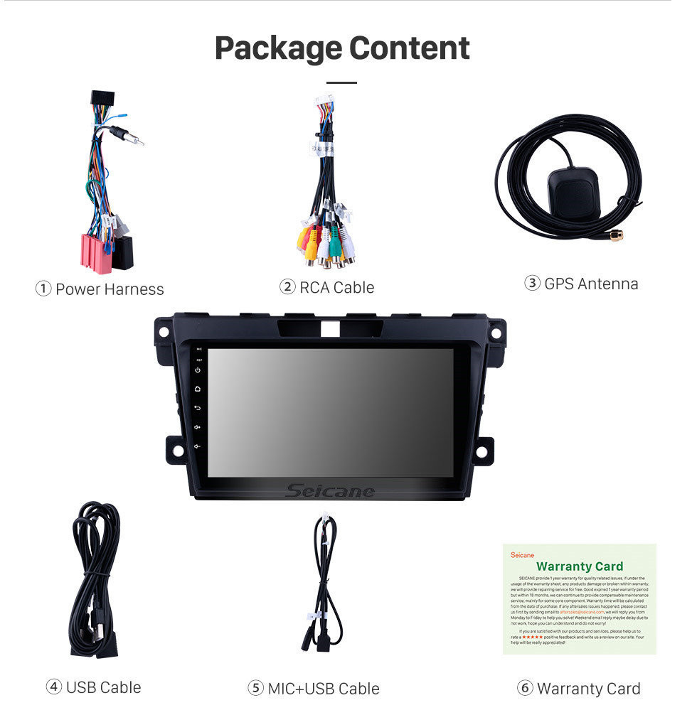 Seicane 9 Zoll Android 11.0 GPS Navigationsradiosystem für 2007 2008 2009 2010 2011 2012 2013 2014 Mazda CX-7 mit Multi-Touchscreen Spiegel Link OBD DVR Bluetooth Rückfahrkamera TV USB 3G WIFI Seicane 9 Zoll Android 11.0 GPS Navigationsradiosystem für 2007 2008 2009 2010 2011 2012 2013 2014 Mazda CX-7 mit Multi-Touchscreen Spiegel Link OBD DVR Bluetooth Rückfahrkamera TV USB 3G WIFI