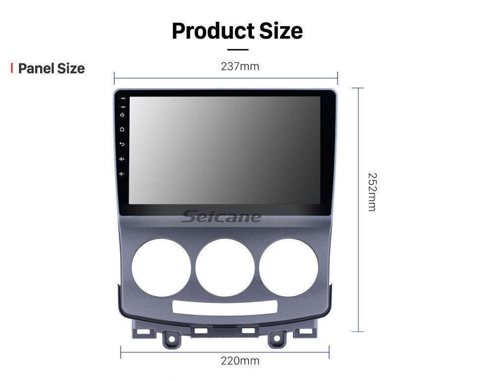 Radio navigation Mazda 5 2005-2010 Carplay Android Auto – Multigenus