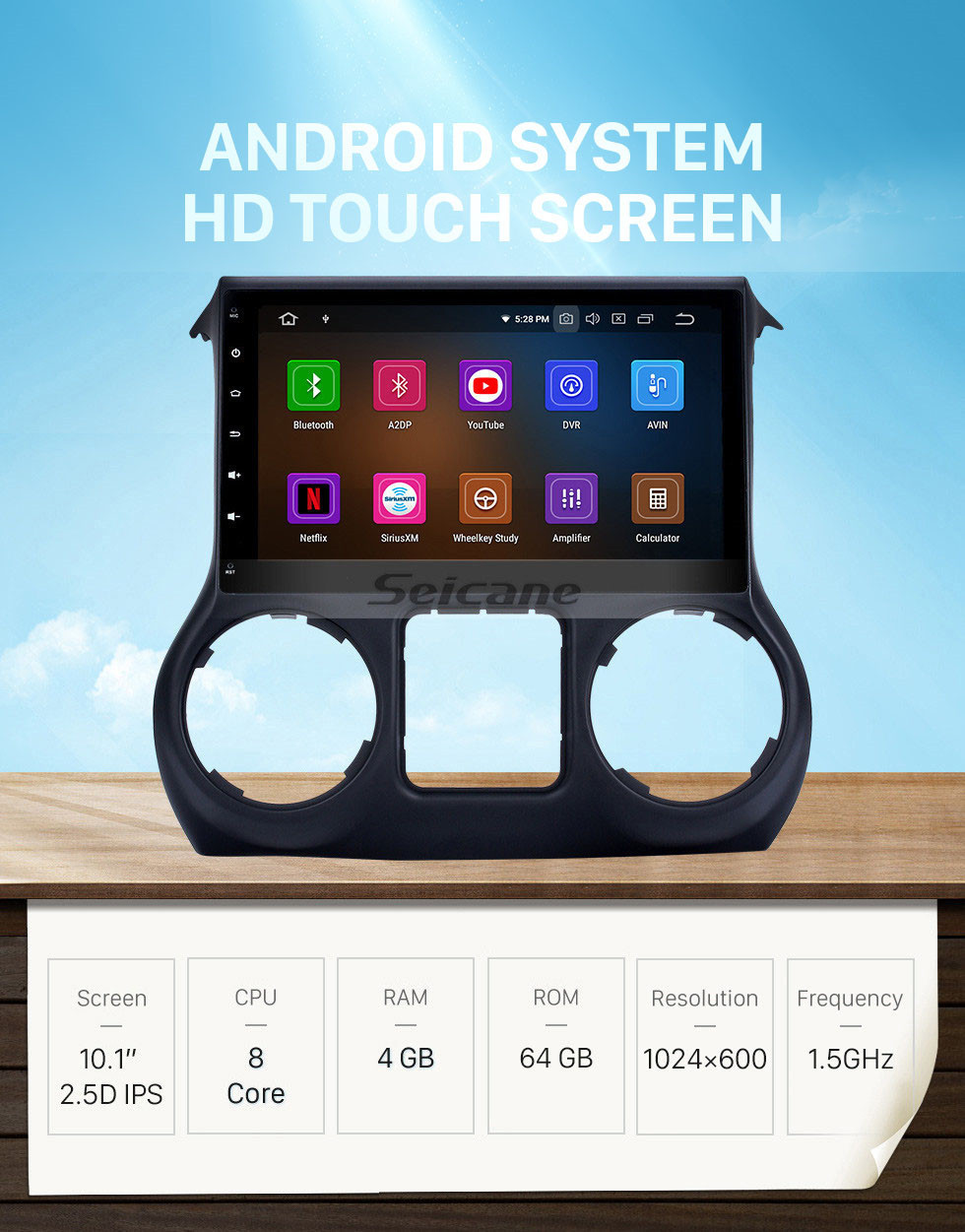 Seicane Android 10.0 10.1 Inch 2.5D IPS Touchscreen Radio Para JEEP Wrangler 2011 2012 2013 2014 2015 2016 2017 Bluetooth Music GPS Navigation Head Unit Suporte DSP Carplay DAB + OBDII USB TPMS WiFi Controle do volante Seicane Android 10.0 10.1 Inch 2.5D IPS Touchscreen Radio Para JEEP Wrangler 2011 2012 2013 2014 2015 2016 2017 Bluetooth Music GPS Navigation Head Unit Suporte DSP Carplay DAB + OBDII USB TPMS WiFi Controle do volante