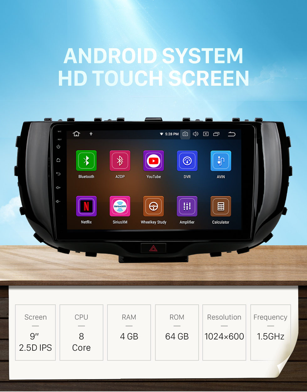 Seicane OEM Android 10.0 for 2019 Kia Soul Radio with Bluetooth 9 inch HD Touchscreen GPS Navigation System Carplay support DSP Seicane OEM Android 10.0 for 2019 Kia Soul Radio with Bluetooth 9 inch HD Touchscreen GPS Navigation System Carplay support DSP