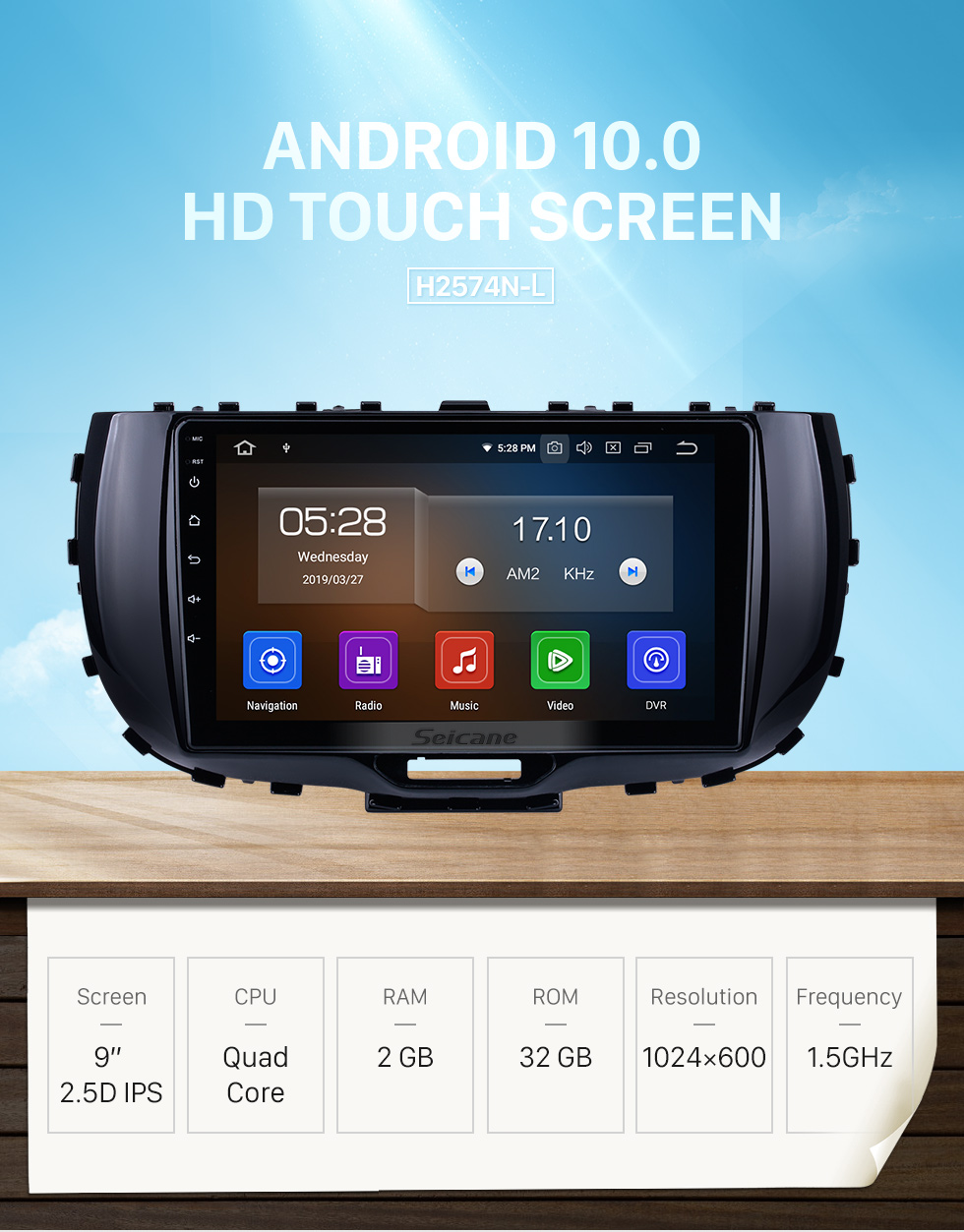 Seicane HD Touchscreen 9 inch for 2019 Kia Soul Radio Android 10.0 GPS Navigation System Bluetooth Carplay support DSP Backup camera Seicane HD Touchscreen 9 inch for 2019 Kia Soul Radio Android 10.0 GPS Navigation System Bluetooth Carplay support DSP Backup camera