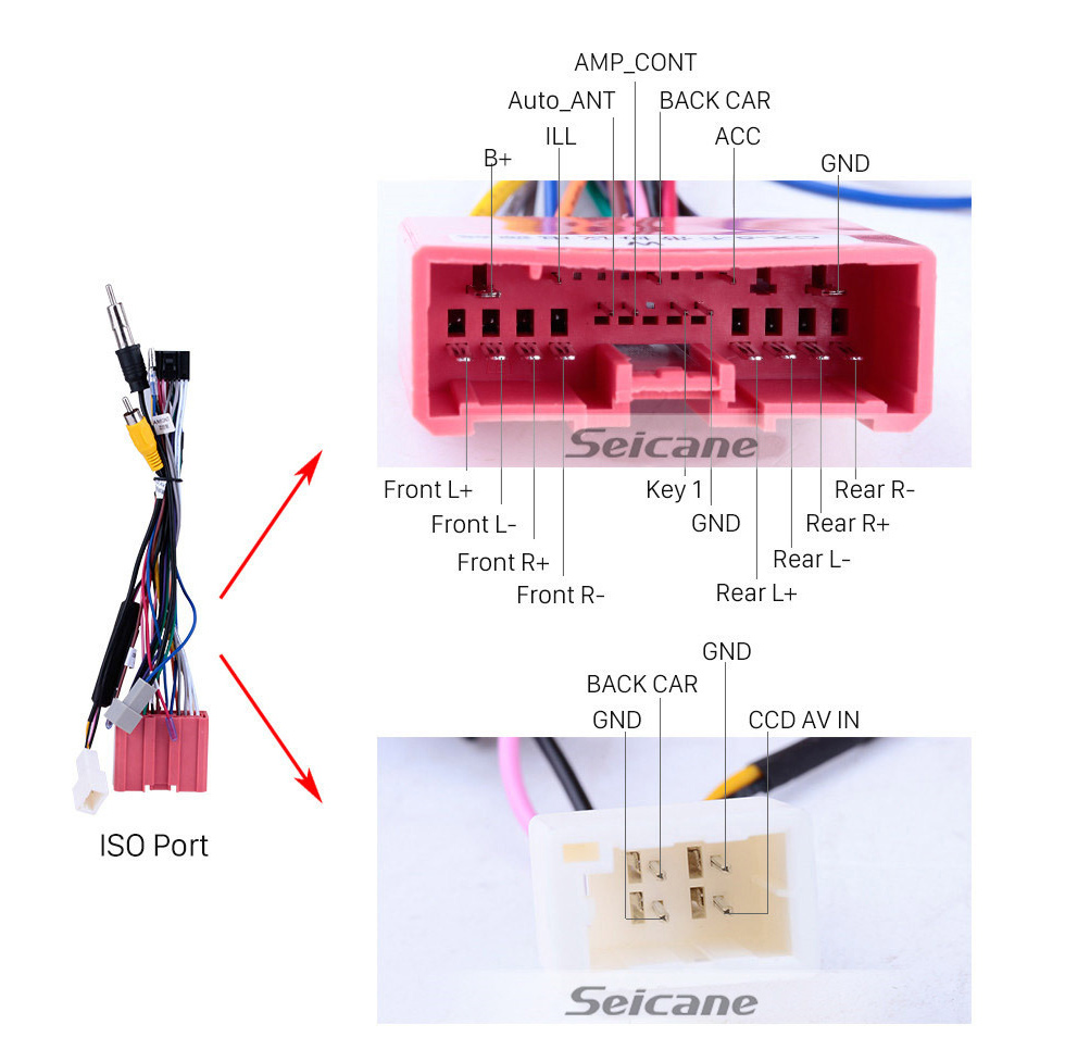 Seicane Pour 2011 Mazda 8 Radio 9 pouces Android 10.0 HD Système de navigation GPS à écran tactile avec prise en charge Bluetooth WIFI Carplay TPMS