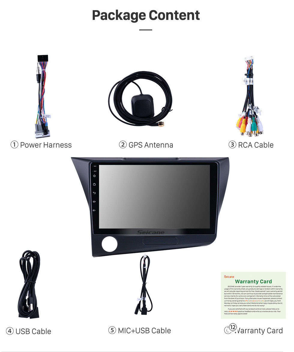 Seicane 9 inch Android 10.0 For 2010 Honda CRZ LHD Radio GPS Navigation System with USB HD Touchscreen Bluetooth Carplay support OBD2 DVR Seicane 9 inch Android 10.0 For 2010 Honda CRZ LHD Radio GPS Navigation System with USB HD Touchscreen Bluetooth Carplay support OBD2 DVR