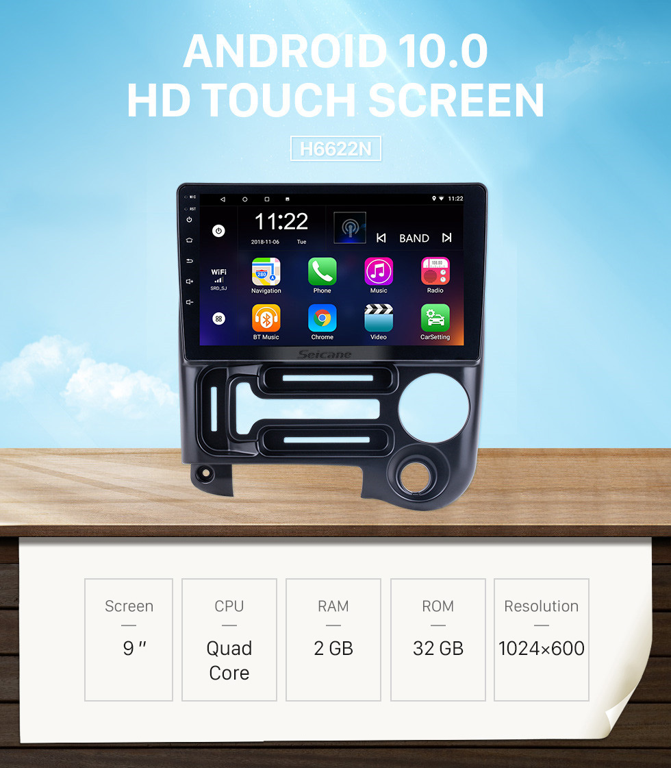 Seicane Android 10.0 HD Touchscreen 9 inch for 2006 2007 2008-2015 Hyundai Santro Radio GPS Navigation System with Bluetooth support Carplay Seicane Android 10.0 HD Touchscreen 9 inch for 2006 2007 2008-2015 Hyundai Santro Radio GPS Navigation System with Bluetooth support Carplay