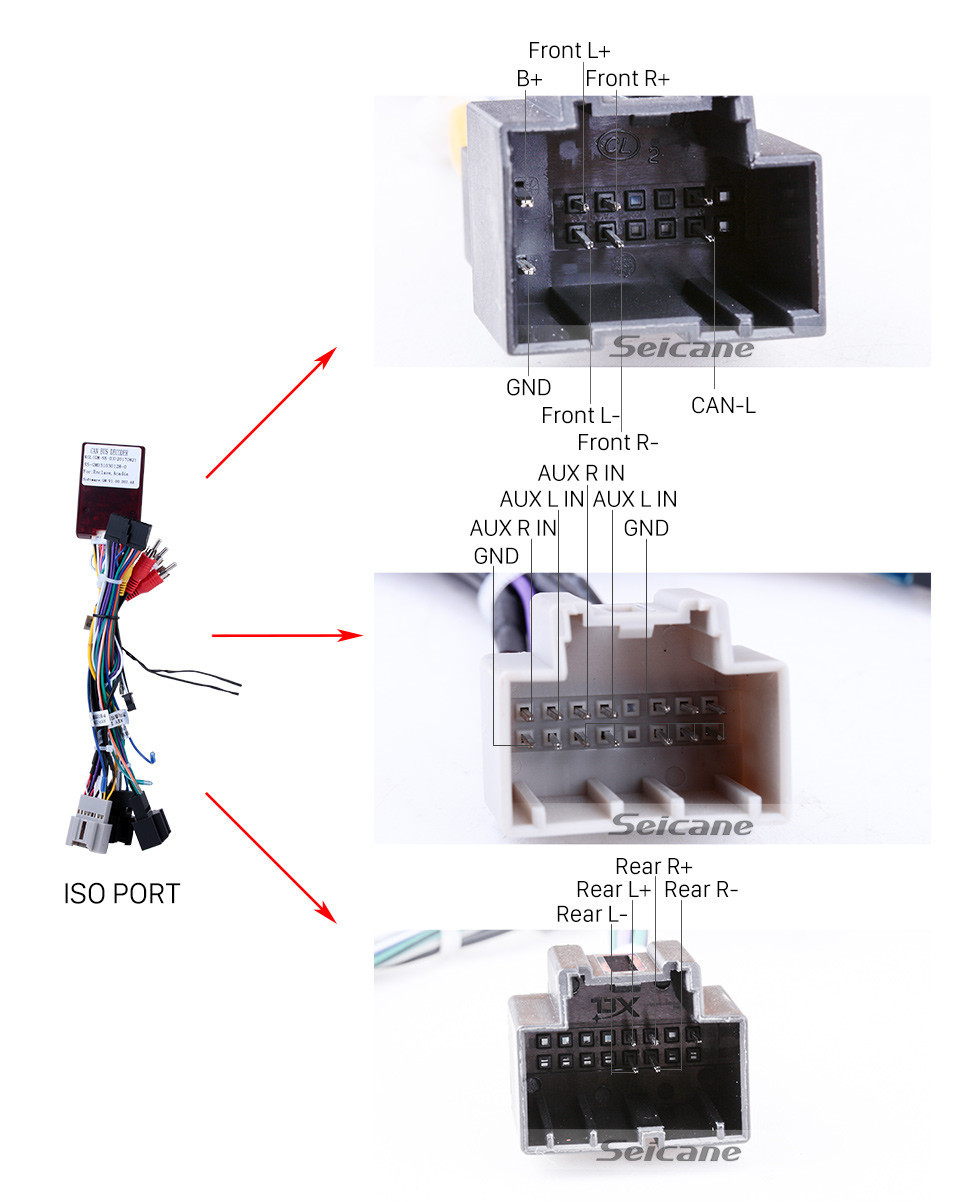 Seicane 7 pouces Android 11.0 Aftermarket Radio HD Unité principale à écran tactile pour 2007-2012 General GMC Yukon Chevy Chevrolet Tahoe Buick Enclave Hummer H2 Stéréo de voiture Système de navigation GPS Bluetooth Téléphone WIFI Support OBDII DVR USB Commande 