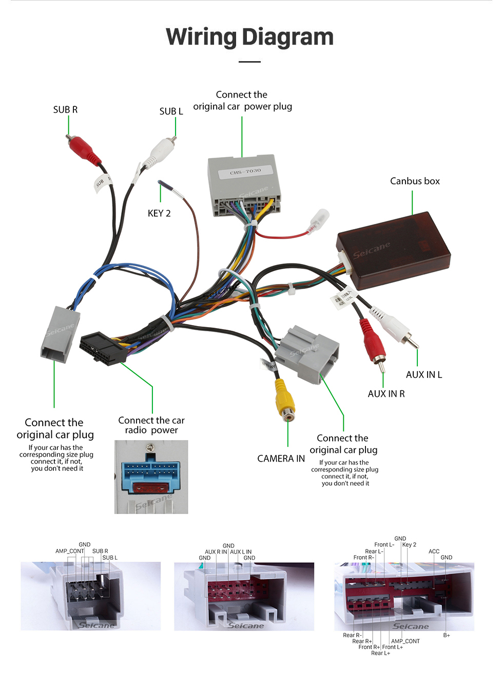 Seicane 7 дюймов 2006-2009 Ford Fusion/Explorer 2007-2009 Edge/Expedition/Mustang Android 12.0 GPS-навигация Радио Bluetooth HD Сенсорный экран Поддержка Carplay 1080P Видео