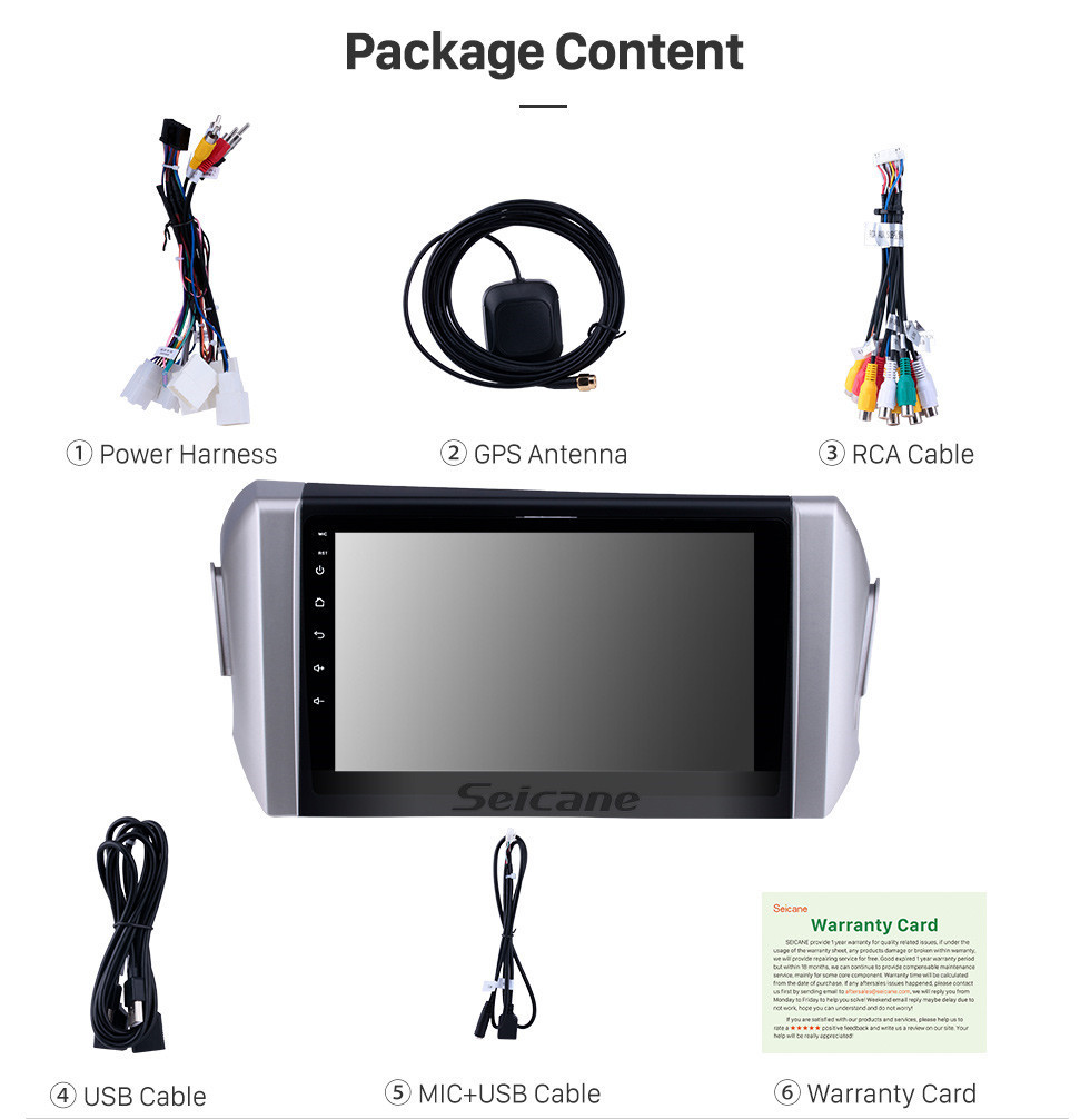 Seicane 2015-2018 Toyota innova LHD Android 11.0 9 inch GPS Navigation Radio Bluetooth HD Touchscreen USB Carplay Music support TPMS Steering Wheel Control Seicane 2015-2018 Toyota innova LHD Android 11.0 9 inch GPS Navigation Radio Bluetooth HD Touchscreen USB Carplay Music support TPMS Steering Wheel Control
