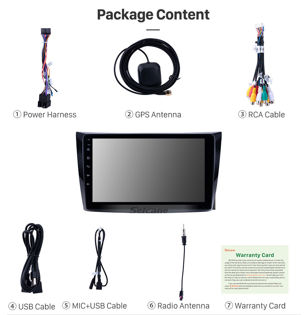 Seicane Para 2011 Changan Alsvin V3 Rádio 9 polegadas Android 11.0 HD Touchscreen Bluetooth com Sistema de Navegação GPS Suporte Carplay 1080P Vídeo Seicane Para 2011 Changan Alsvin V3 Rádio 9 polegadas Android 11.0 HD Touchscreen Bluetooth com Sistema de Navegação GPS Suporte Carplay 1080P Vídeo