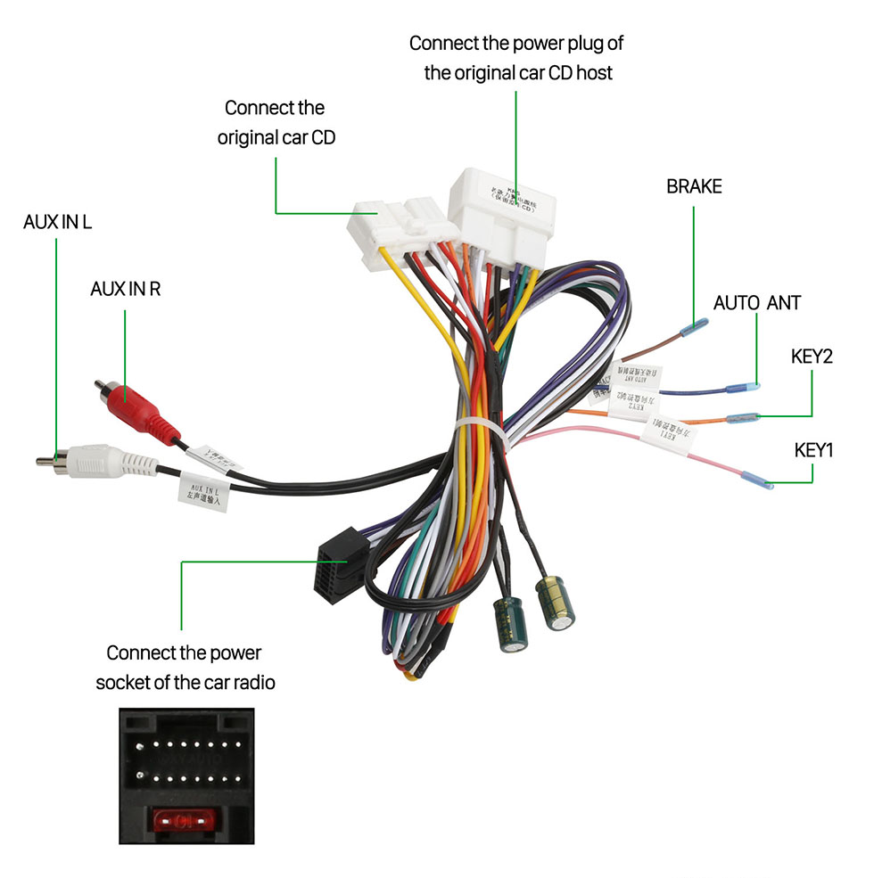 Seicane Pantalla táctil HD de 9 pulgadas para 2004 2005 2006-2009 Subaru Legacy / Liberty Radio Android 13.0 Sistema de navegación GPS Bluetooth Carplay compatible con DSP TPMS