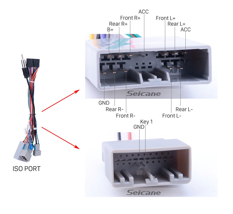 Seicane 10.1 pouces 2006-2011 Honda Civic RHD Android 11.0 CD Radio Système stéréo de voiture GPS avec 3G WiFi Bluetooth Musique Caméra de recul Miroir Lien OBD2 Contrôle du volant HD 1080P Vidéo