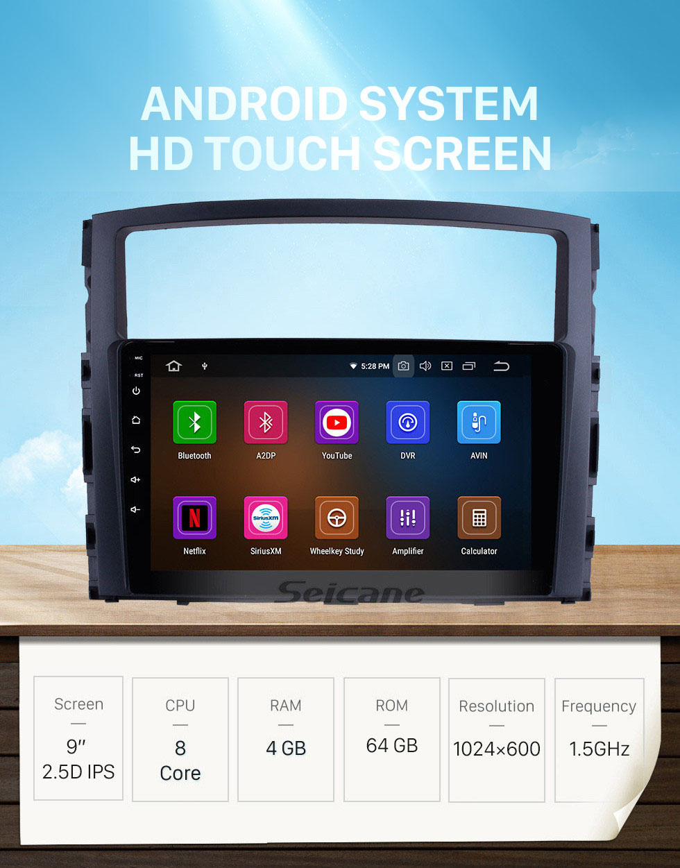 Seicane 9 inch Android 11.0 HD Touch Screen Radio GPS Navigation System for 2006-2017 MITSUBISHI PAJERO V97/V93 Support Bluetooth USB 3G/4G WIFI OBD2 Mirror Link Rearview Camera Seicane 9 inch Android 11.0 HD Touch Screen Radio GPS Navigation System for 2006-2017 MITSUBISHI PAJERO V97/V93 Support Bluetooth USB 3G/4G WIFI OBD2 Mirror Link Rearview Camera
