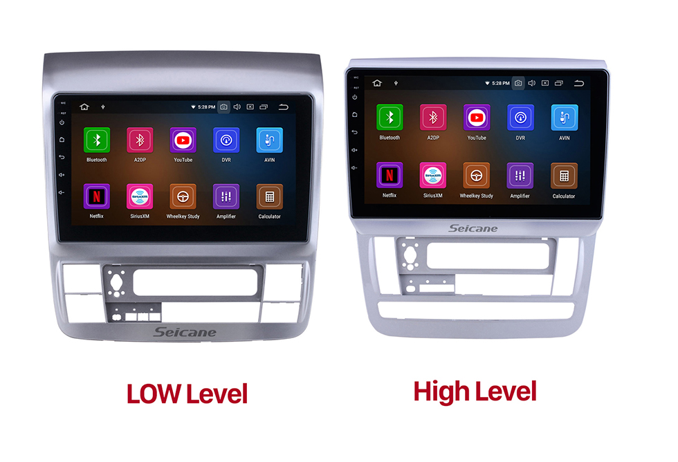 Seicane Android 13.0 Para 2003-2007 Toyota Alphard Versão Baixa Rádio RHD 9 polegadas Sistema de Navegação GPS com Bluetooth HD Touchscreen Suporte para DSP