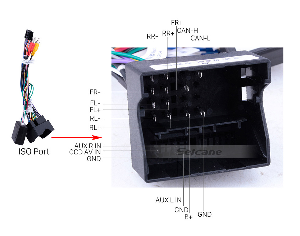 Seicane Para 2014 Peugeot 2008 Radio Android 11.0 HD Pantalla táctil de 10.1 pulgadas con sistema de navegación GPS AUX Bluetooth Carplay soporte 1080P Video