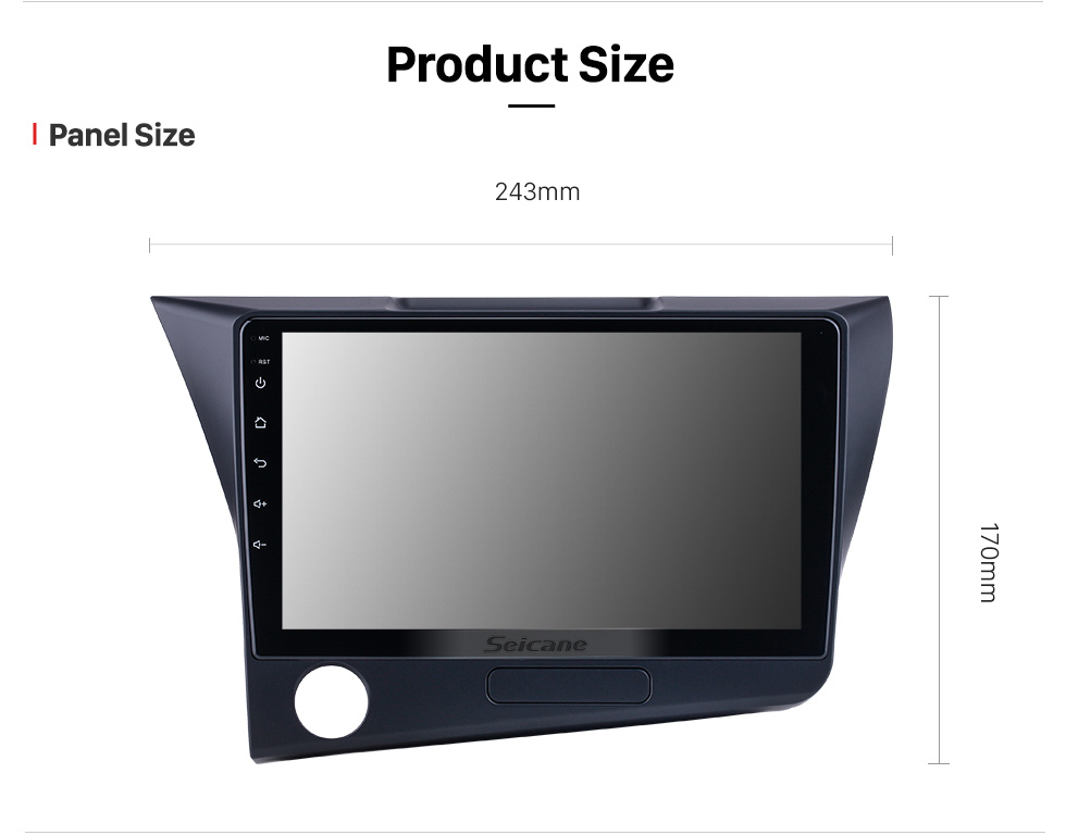 Seicane HD Touchscreen 9 inch Android 13.0 for 2010 Honda CRZ Radio GPS Navigation System with Bluetooth Carplay Seicane HD Touchscreen 9 inch Android 13.0 for 2010 Honda CRZ Radio GPS Navigation System with Bluetooth Carplay