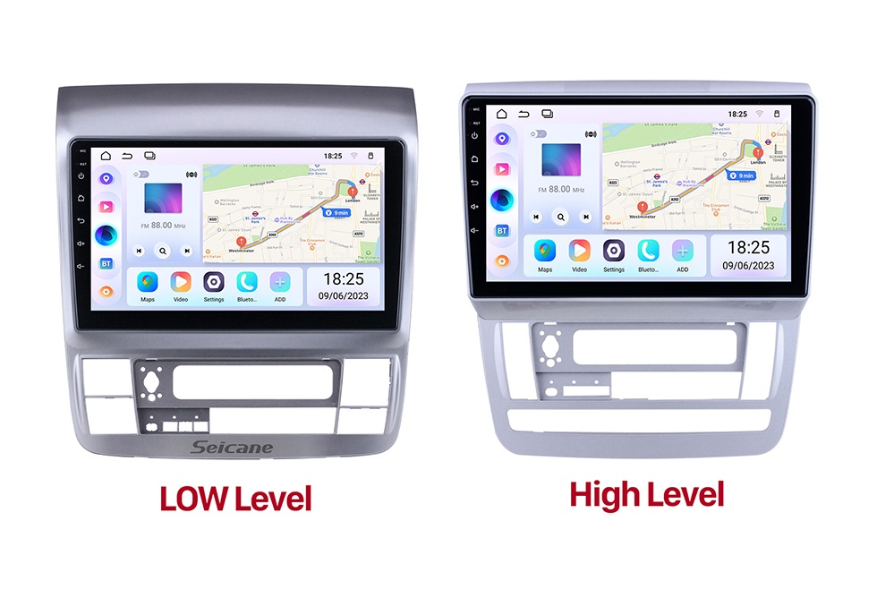 Seicane OEM 9 pulgadas Android 13.0 para 2003 2004-2007 Toyota Alphard RHD Radio con Bluetooth HD Pantalla táctil Sistema de navegación GPS compatible con Carplay