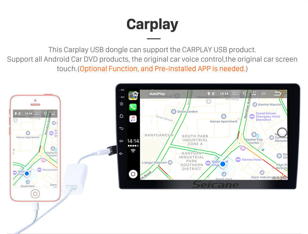Seicane OEM 9 polegadas Android 12.0 para 2017 Chevy Chevrolet Colorado Radio com Bluetooth HD Touchscreen GPS Navigation System suporte Carplay DAB +