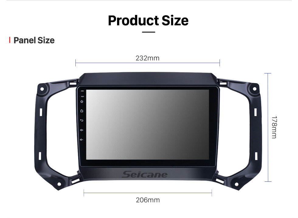 Seicane OEM 9 pulgadas Android 12.0 para 2017 Chevy Chevrolet Colorado Radio con Bluetooth HD Pantalla táctil Sistema de navegación GPS compatible con Carplay DAB +