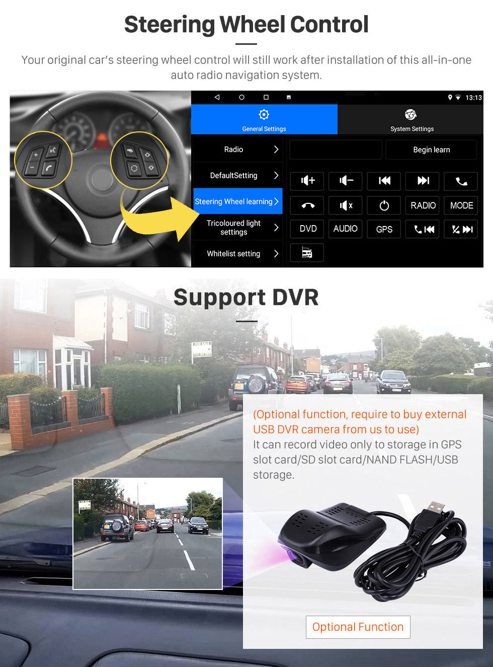 Seicane OEM 9 pouces Android 12.0 pour 2017 Chevy Chevrolet Colorado Radio avec système de navigation GPS à écran tactile Bluetooth HD prenant en charge Carplay DAB +
