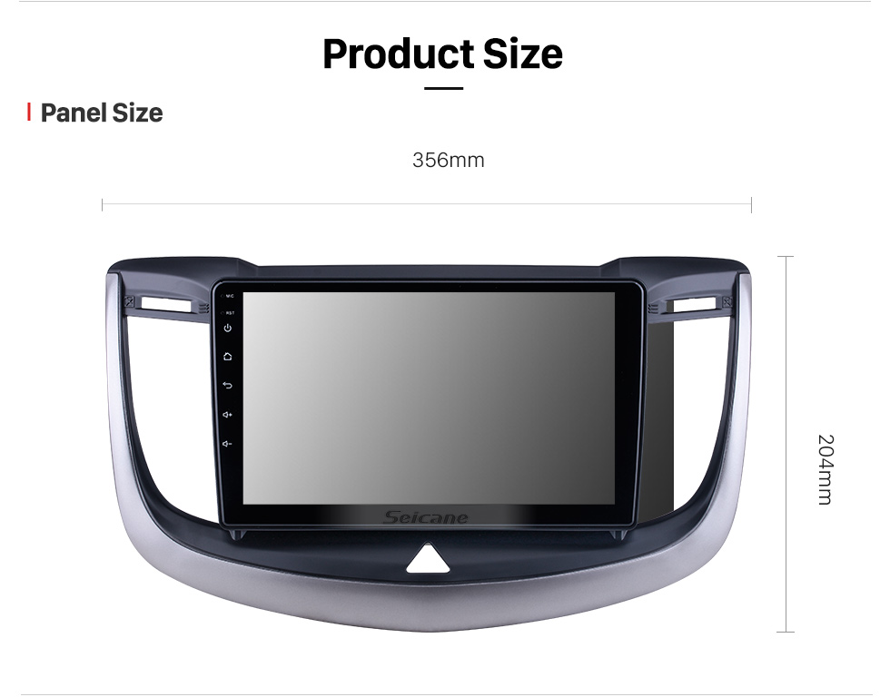 Seicane HD Touchscreen 9 Zoll für 2018 Honda Elysion Radio Android 10.0 GPS-Navigationssystem mit Bluetooth-Unterstützung Carplay