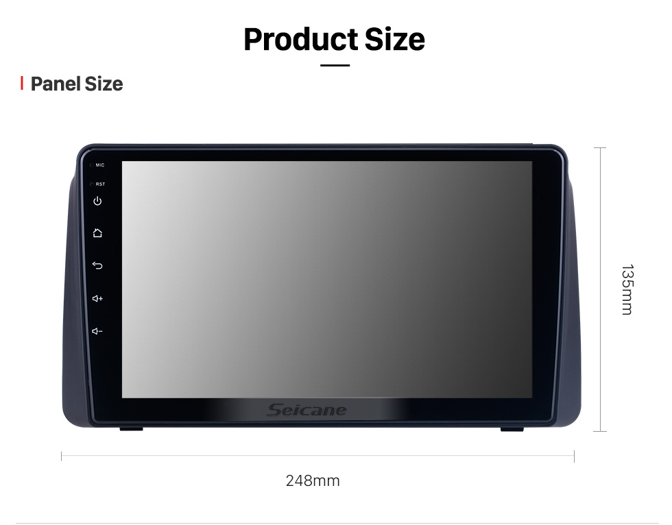 Seicane For 2011 2012 2013 2014 Chrysler Grand Voyager Touchscreen Carplay Radio Android 13.0 GPS Navigation System Bluetooth car stereo replacement